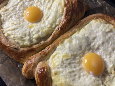 Tingus chačapuri Adžario stiliumi Žingsnis 4