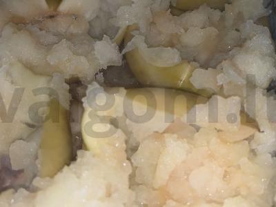 Minkštas zefyras iš žalių obuolių Žingsnis 4