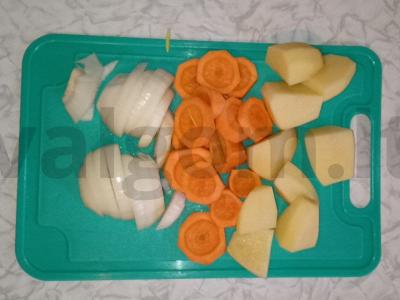 Skanus triušis, keptas su bulvėmis Žingsnis 2