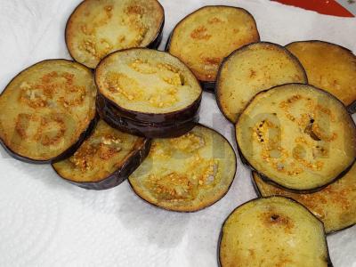 Baklažanų užkandis su pomidorais Žingsnis 3