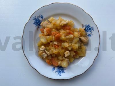 Naminis kepsnys su prieskoniais pagrindine nuotrauka