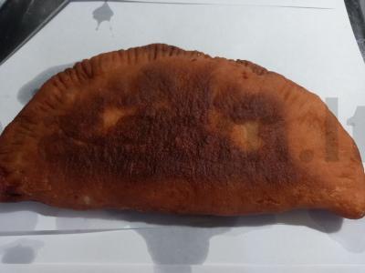 Naminiai čeburekai su malta kiauliena keptuvėje Žingsnis 10