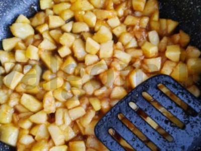 Tingus obuolių štrudelis Žingsnis 1