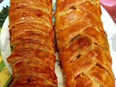 Tingus obuolių štrudelis pagrindine nuotrauka