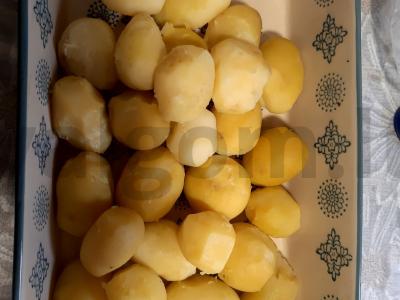 Bulvės grietinėlėje su kumpiu Žingsnis 2