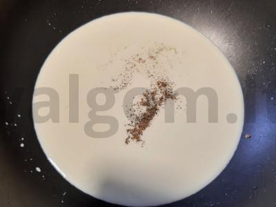 Bulvės grietinėlėje su kumpiu Žingsnis 6