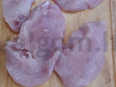 Vištienos krūtinėlė tešloje Žingsnis 1