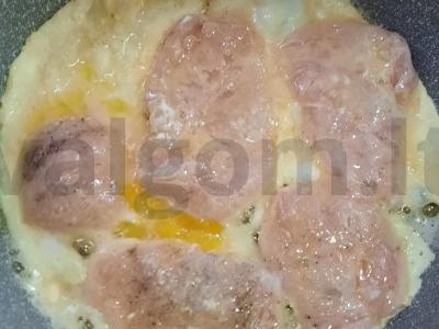 Vištienos krūtinėlė tešloje Žingsnis 7