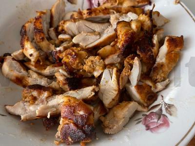 Vištienos ir daržovių plokštainis Žingsnis 2