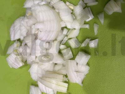 Glazūruoti svogūnai Žingsnis 1