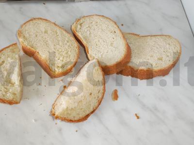 Bananų skrebučiai pusryčiams Žingsnis 1