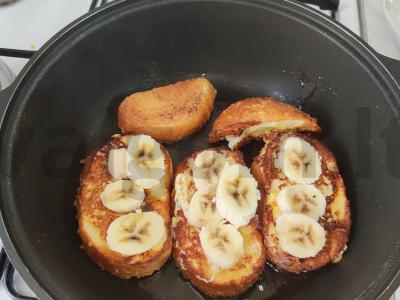 Bananų skrebučiai pusryčiams Žingsnis 6