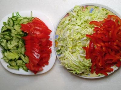 Paprasta naminė vištienos šavarma Žingsnis 3