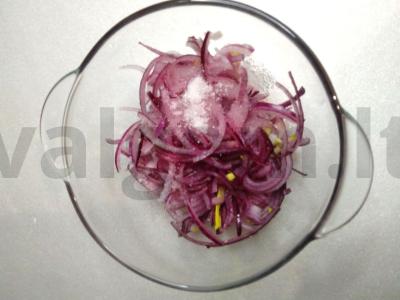 Paprasta naminė vištienos šavarma Žingsnis 4