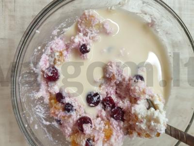 Abrikosų saldumo varškės masė Žingsnis 2