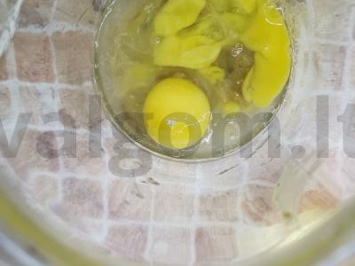 Naminis majonezas Žingsnis 1