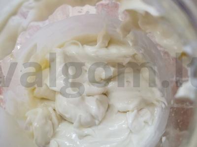 Naminis majonezas Žingsnis 4