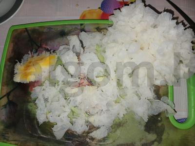 Daržovių salotos su lediniais grybais Žingsnis 2