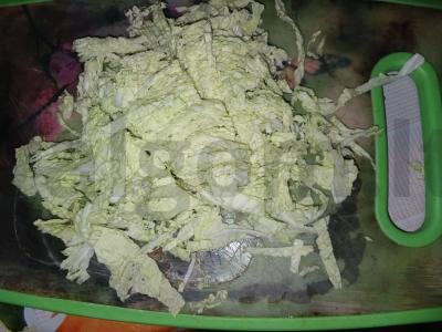 Daržovių salotos su lediniais grybais Žingsnis 3