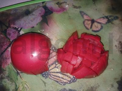 Daržovių salotos su lediniais grybais Žingsnis 4