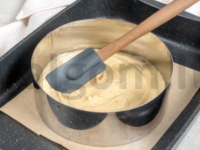 Biskvitas pyragui su kondensuotu pienu Žingsnis 3