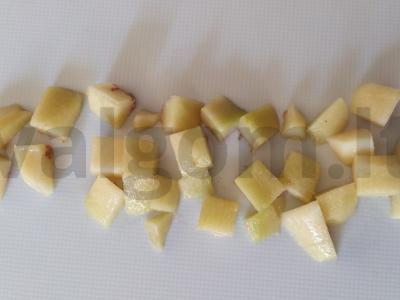 Vaisių salotos su padažu Žingsnis 1