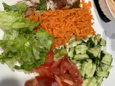 Naminė šavarma užkandžiams Žingsnis 1