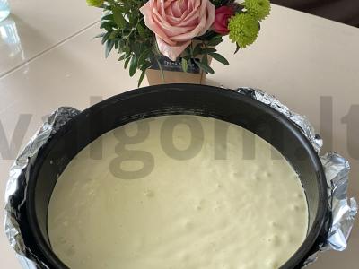 Tortas biskvitas Žingsnis 5