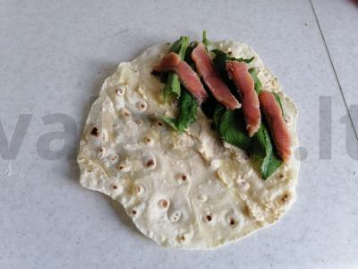 Žuvies ritinėlis Žingsnis 4