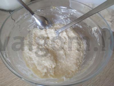 Tingūs varškės koldūnai su vanile Žingsnis 3