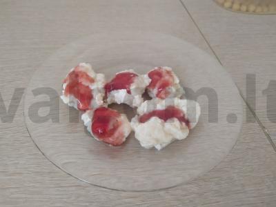 Tingūs varškės koldūnai su vanile pagrindine nuotrauka