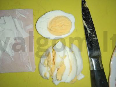 Kumpio suktinukai su įvairiais įdarais Žingsnis 3