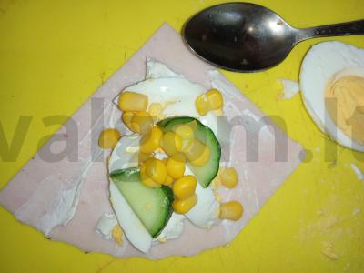 Kumpio suktinukai su įvairiais įdarais Žingsnis 6