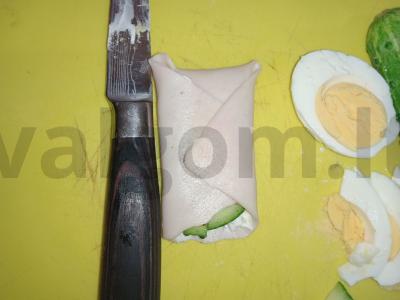 Kumpio suktinukai su įvairiais įdarais Žingsnis 10