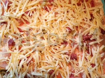 Dešros ir sūrio pica bet kokiai progai Žingsnis 3