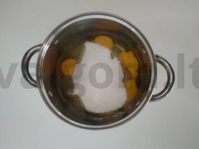 Sotus grietinės pyragas pagal močiutės receptą Žingsnis 1