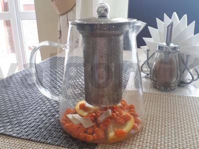 Arbata su šaltalankiais, apelsinais ir imbierais Žingsnis 6