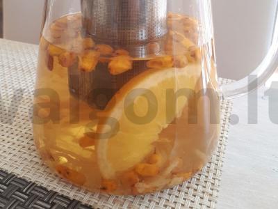 Arbata su šaltalankiais, apelsinais ir imbierais Žingsnis 7