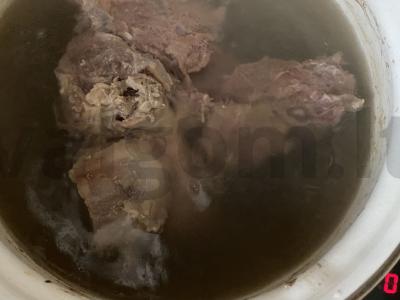 Avinžirnių ir jautienos sriuba Žingsnis 2