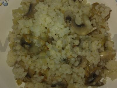 Kuskusas su grybais pagrindine nuotrauka