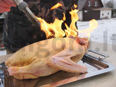 Kalėdų žąsis - grilio ir orkaitės receptas Žingsnis 1