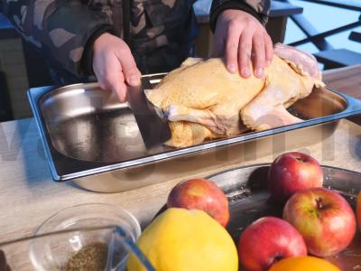 Kalėdų žąsis - grilio ir orkaitės receptas Žingsnis 5