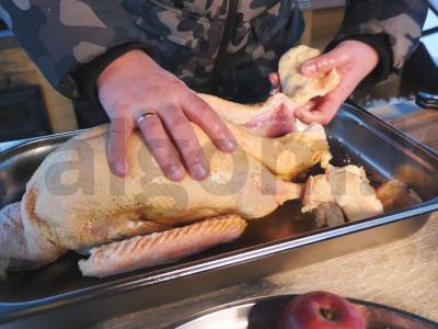 Kalėdų žąsis - grilio ir orkaitės receptas Žingsnis 6