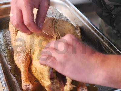 Kalėdų žąsis - grilio ir orkaitės receptas Žingsnis 10