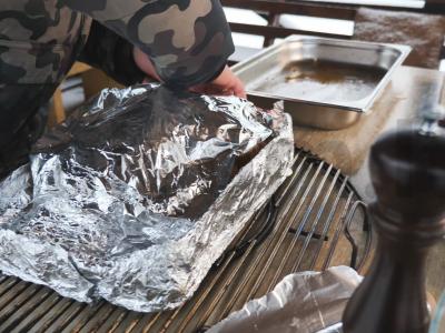 Kalėdų žąsis - grilio ir orkaitės receptas Žingsnis 11