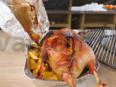 Kalėdų žąsis - grilio ir orkaitės receptas Žingsnis 12