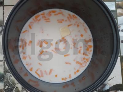 Sorų košė su moliūgais multicooker keptuvėje Žingsnis 3