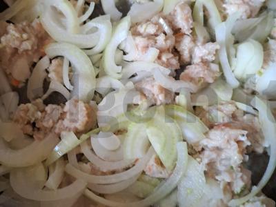 Ragai su namine malta mėsa "Družki" Žingsnis 1