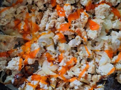 Ragai su namine malta mėsa "Družki" Žingsnis 3