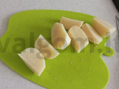 Kalakutienos troškinys su bulvėmis Žingsnis 8